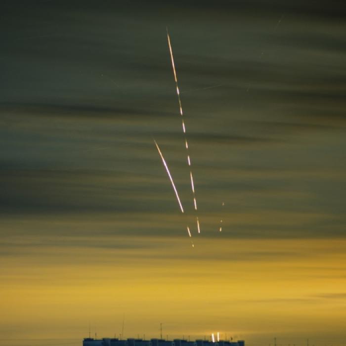 Video zeigt Mega-Einschläge! US-Raketen lassen Russen-Flughafen explodieren
