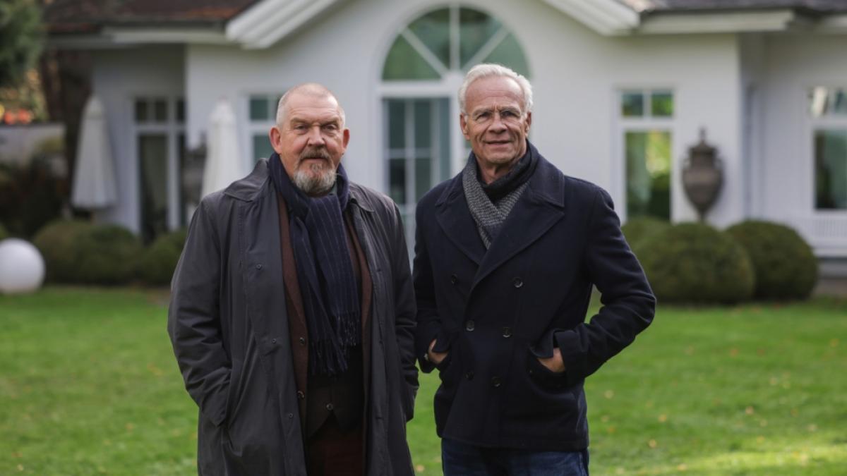 Ermittler-Duo Freddy Schenk (Dietmar B&auml;r, links) und Max Ballauf (Klaus J. Behrendt) ermitteln im K&ouml;lner Tatort noch bis zum Herbst gemeinsam. (Foto)