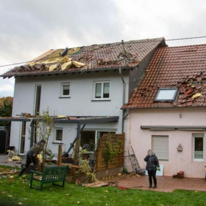 Schock-Video! Tornado-Alarm im Saarland / 