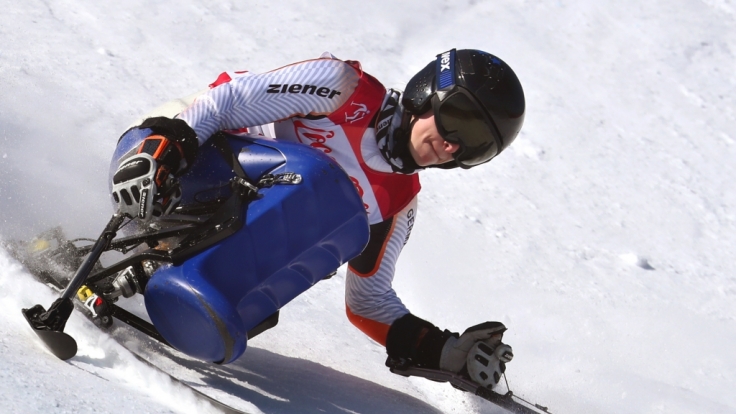 Anna Schaffelhuber bei den Paralympics 2018.