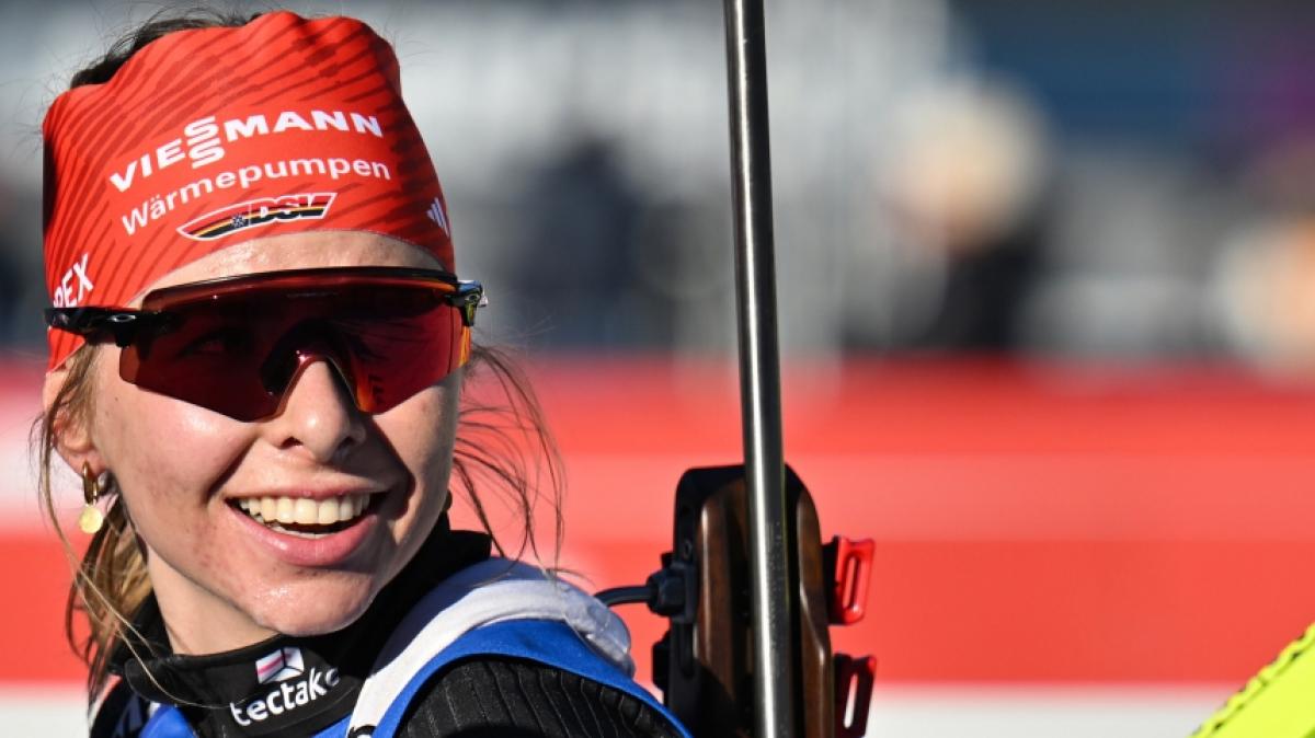 Biathletin Johanna Puff droht eine lange Pause. (Foto)