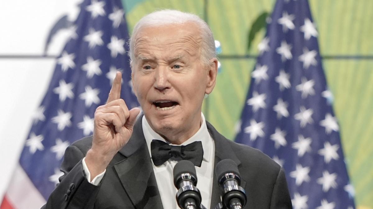Joe Biden machte sich mit seinem Video selbst zur Zielscheibe. (Foto)