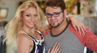Thomas Drechsel 2015 vor seiner Diät mit Tanzpartnererin Regina Murtasina bei 