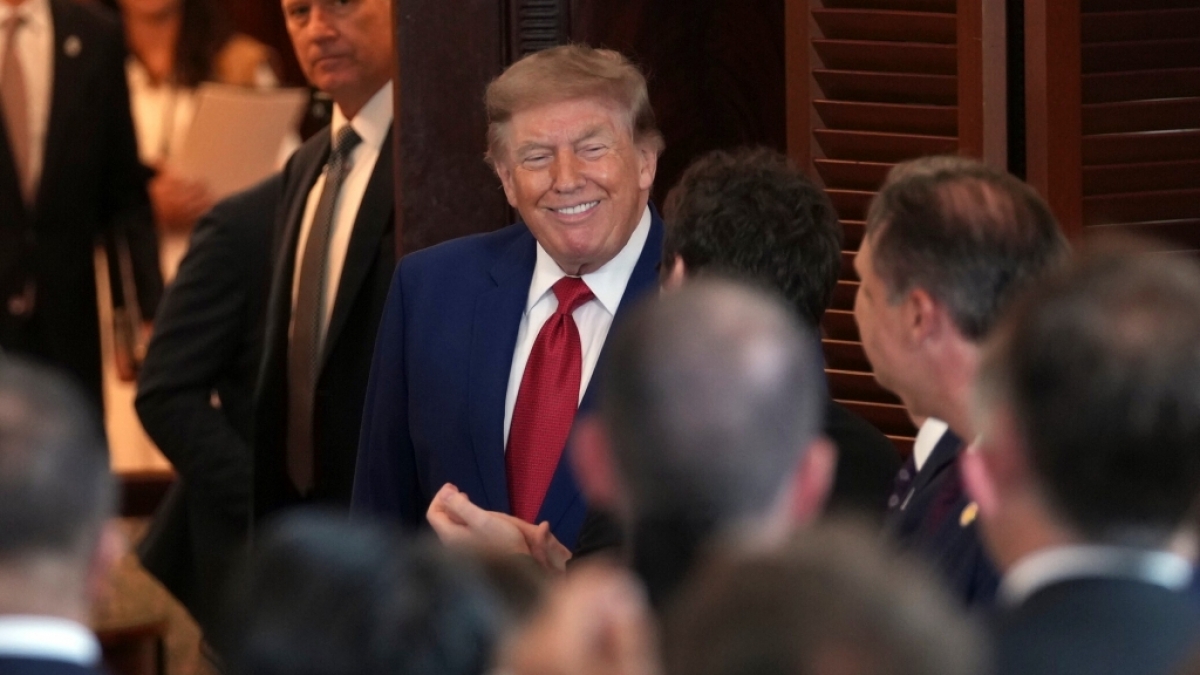 &Uuml;ber Donald Trumps N&auml;he zu Natalie Harp wird immer wieder spekuliert. (Foto)