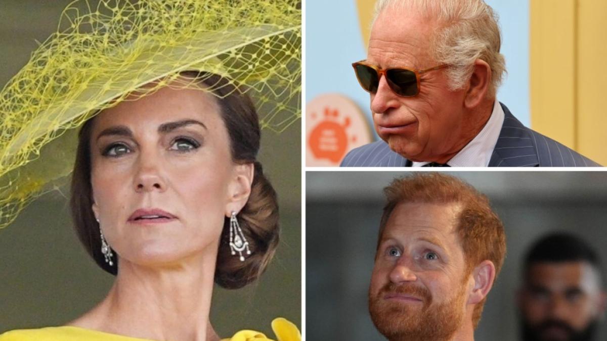 Die j&uuml;ngsten Royals-News der Woche lie&szlig;en nicht nur Prinzessin Kate, K&ouml;nig Charles III. und Prinz Harry Baukl&ouml;tze staunen. (Foto)