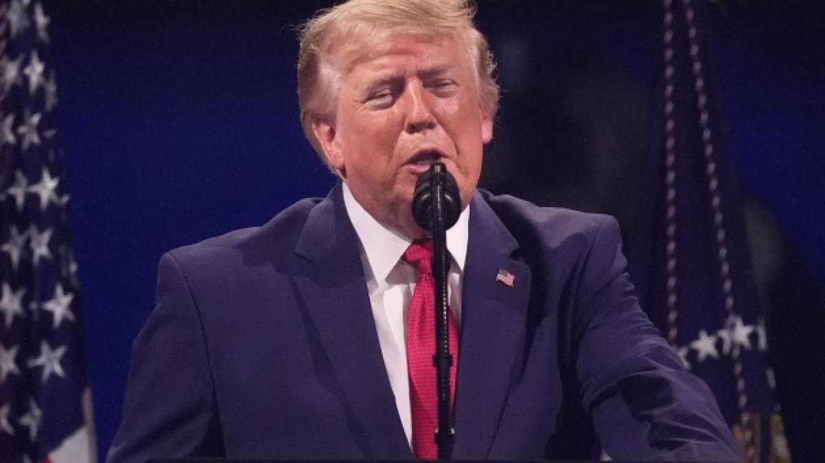 Donald Trump irritierte wieder einmal mit einem ungew&ouml;hnlichen Vergleich. (Foto)