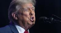 Donald Trumps Rede fand beim Publikum keinen Anklang.