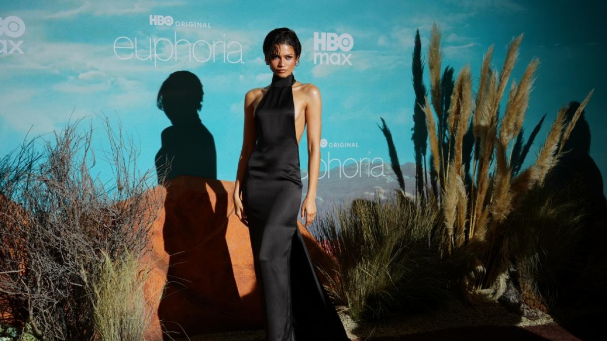 Hauptdarstellerin Zendaya bei der Premiere zur dritten Staffel von "Euphoria". (Foto)