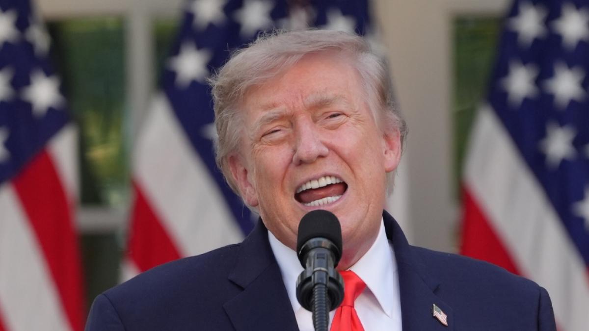 Donald Trump hat erneut eine eindringliche Drohung an den Iran ausgesprochen. (Foto)