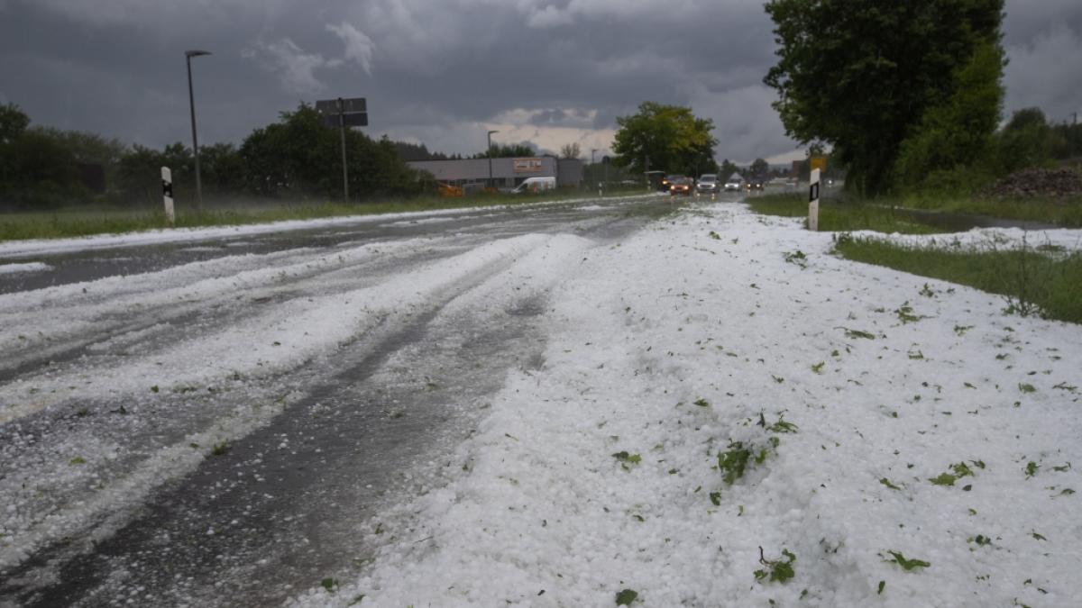 Heftige Unwetter sorgten in Bayern und Baden-W&uuml;rttemberg f&uuml;r Chaos. (Foto)