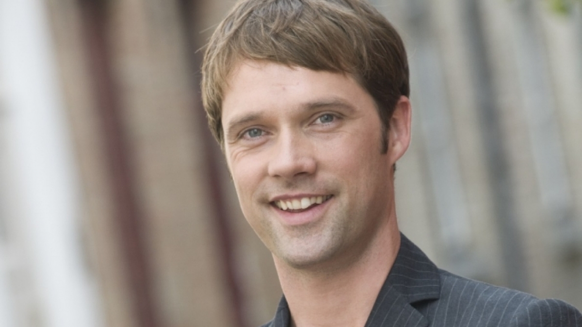 Matthias Schloo in Traum aus Schokolade. (Foto)