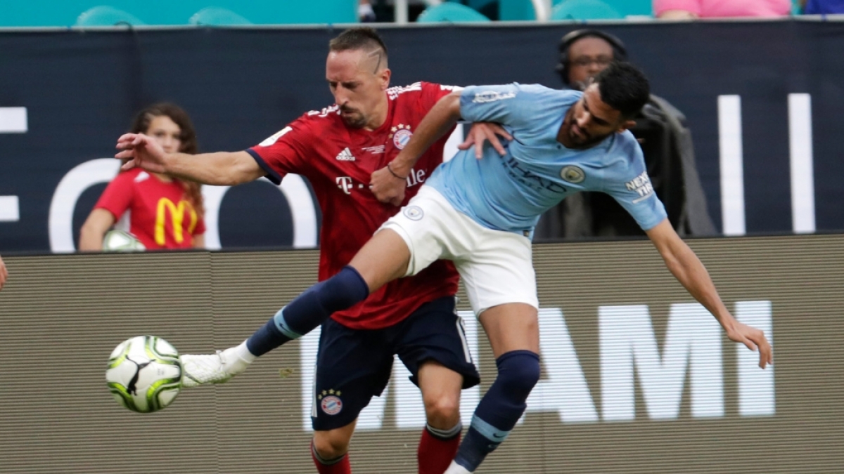 Am Sonntag treffen die Bayern in einem Freundschaftsspiel auf Manchester United. (Foto)