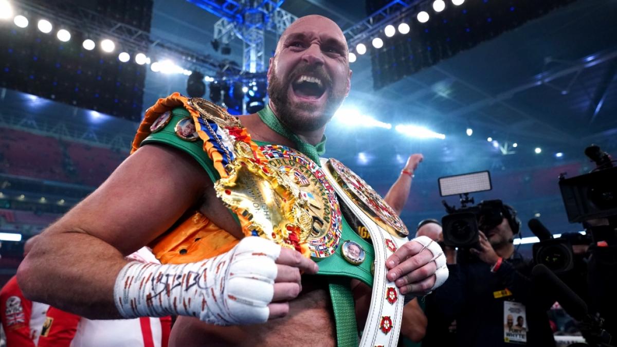 Tyson Fury steigt jetzt wohl doch nicht gegen Oleksandr Usyk in den Ring. (Foto)