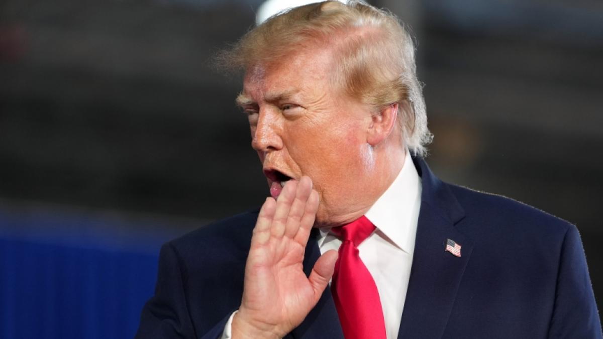 Donald Trump sieht sich wieder einmal mit Spott konfrontiert. (Foto)