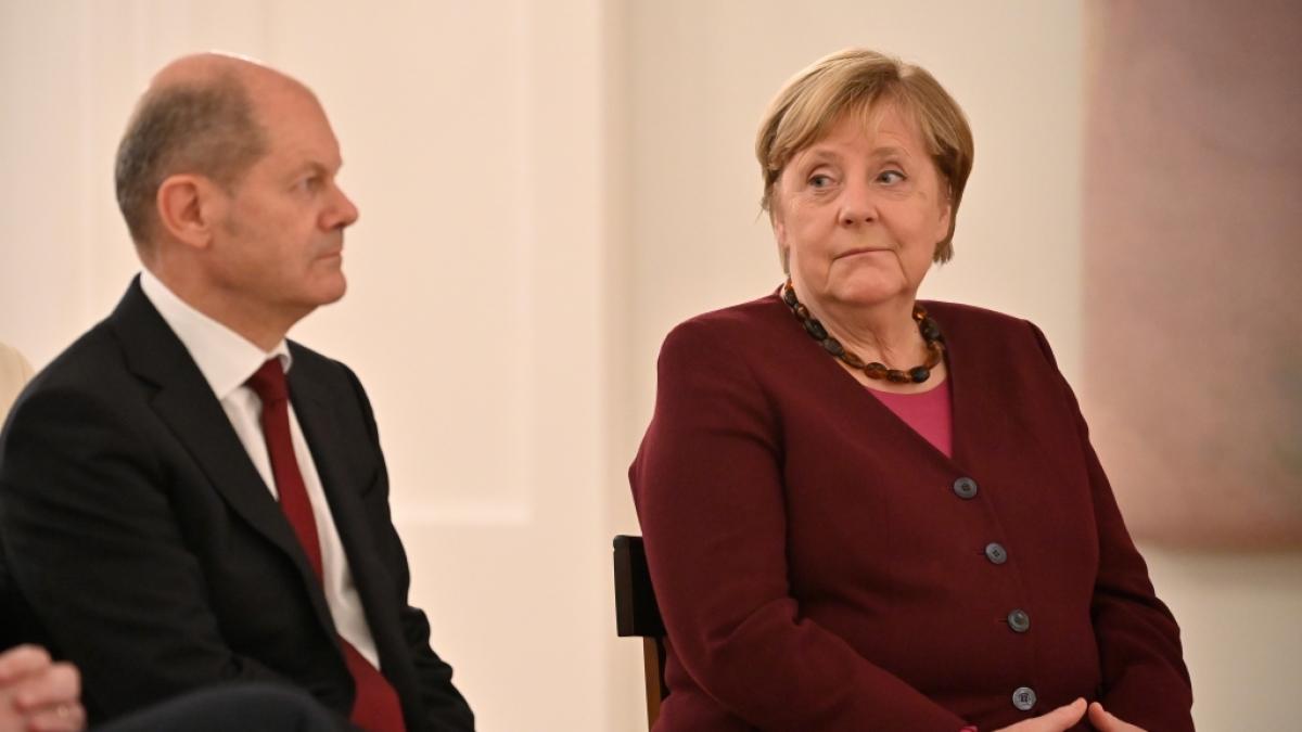 Angela Merkel h&auml;lt nichts von der Wutrede von Olaf Scholz nach dem Lindner-Rauswurf. (Foto)