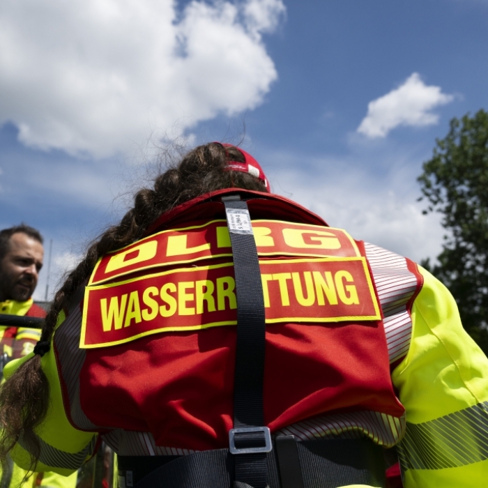 Wasserrettung wegen Ertrinkungs-Unfall am Samstag mit Reanimation