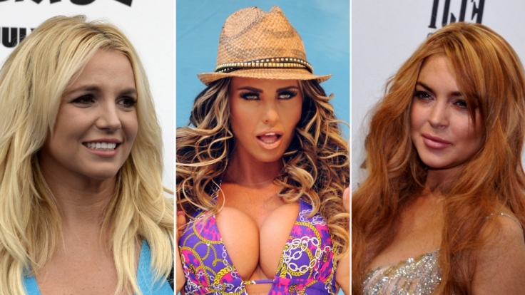 Britney Spears, Katie Price und Lindsay Lohan: Sie alle haben eine lange Liste an Verflossenen.