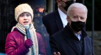 Greta Thunberg kritisiert die bisherige Klimapolitik von Joe Biden.