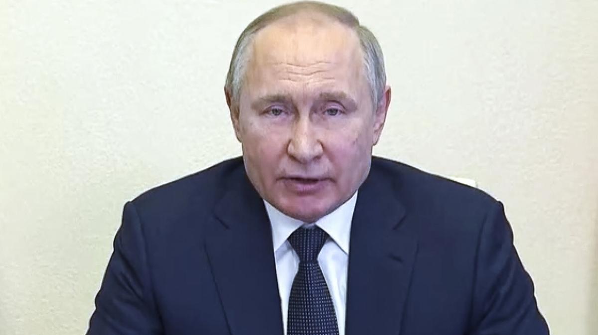 Wladimir Putin hat mit einer Knallhart-Rede geschockt. (Foto)