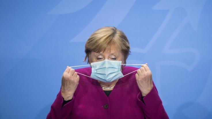 Angela Merkel befürchtet ein exponentielle Wachstum.