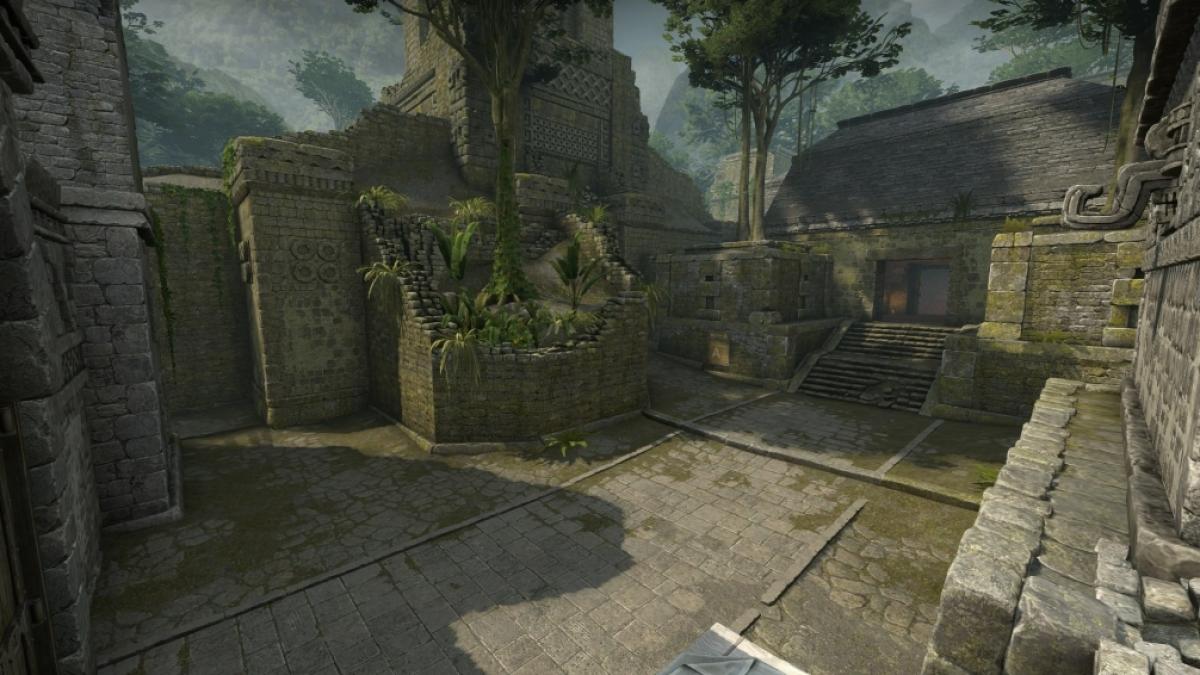 Die CS:GO-Map Ancient stellt eine antike Ruinenstadt irgendwo im mittelamerikanischen Urwald dar. (Foto)