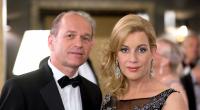 Horst Günter Marx mit IaF-Kollegin Alexa Maria Surholt beim Dreh.