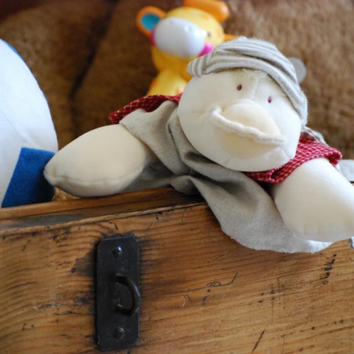 Zwillinge (4) in Spielzeugkiste eingeschlafen und erstickt