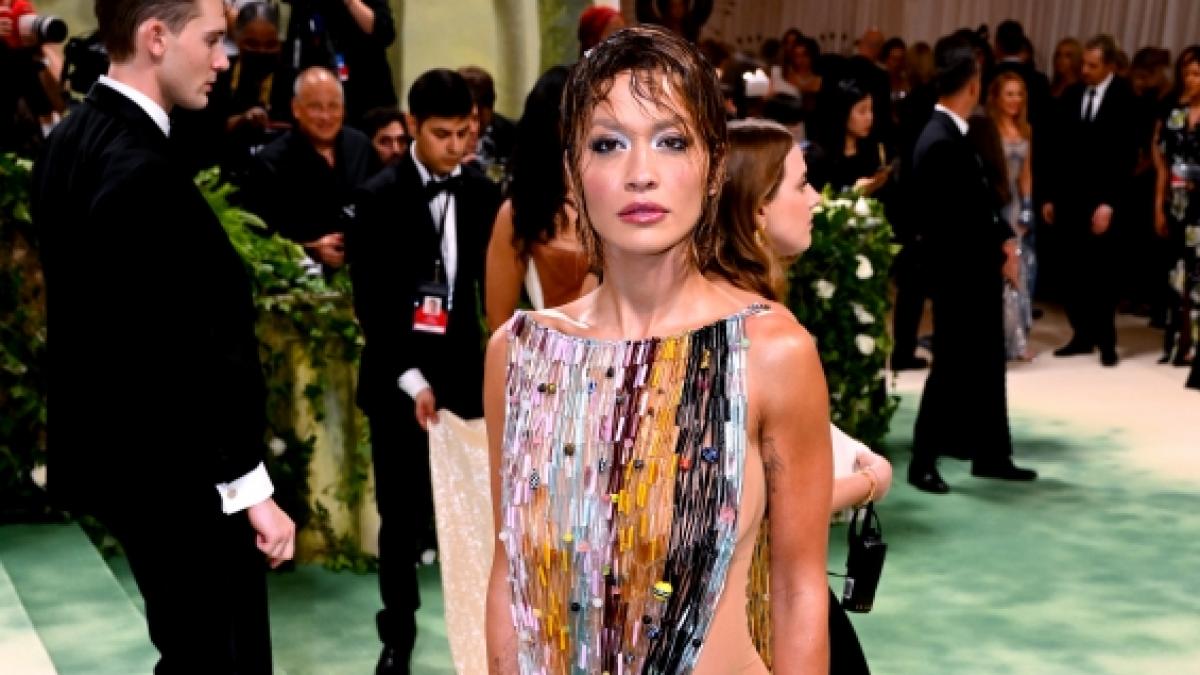 Rita Ora bei der Met-Gala 2024. (Foto)