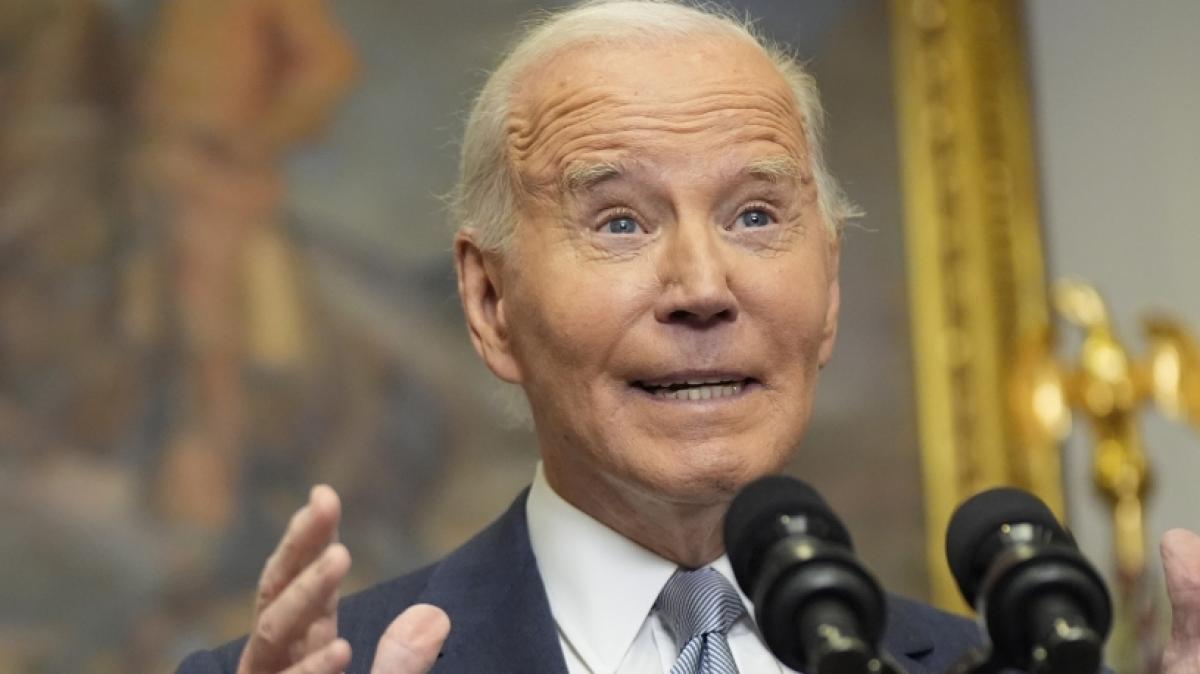 Joe Biden sorgte auch 2024 f&uuml;r reichlich Schlagzeilen. (Foto)