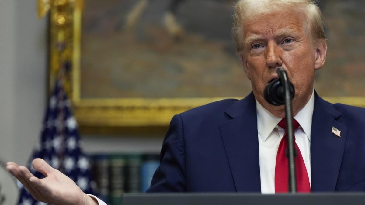 Donald Trump hat Telefon-Verbot bekommen. (Foto)