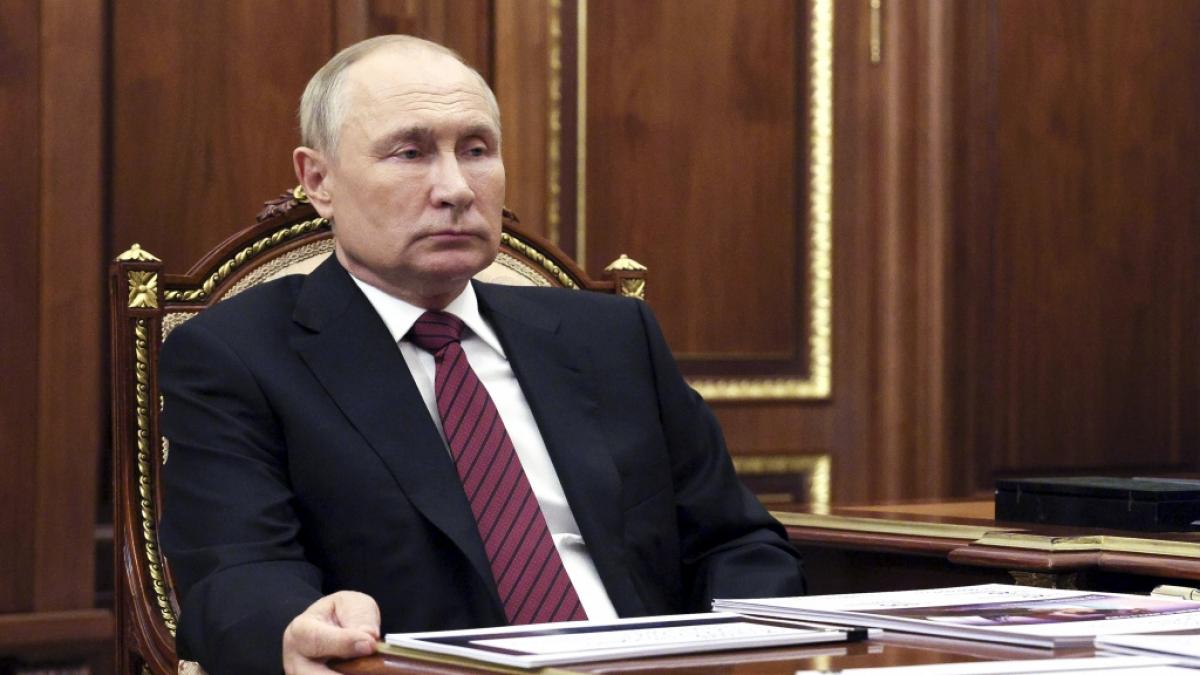 Wladimir Putins Truppen k&auml;mpfen in der Ukraine derzeit "blind". (Foto)