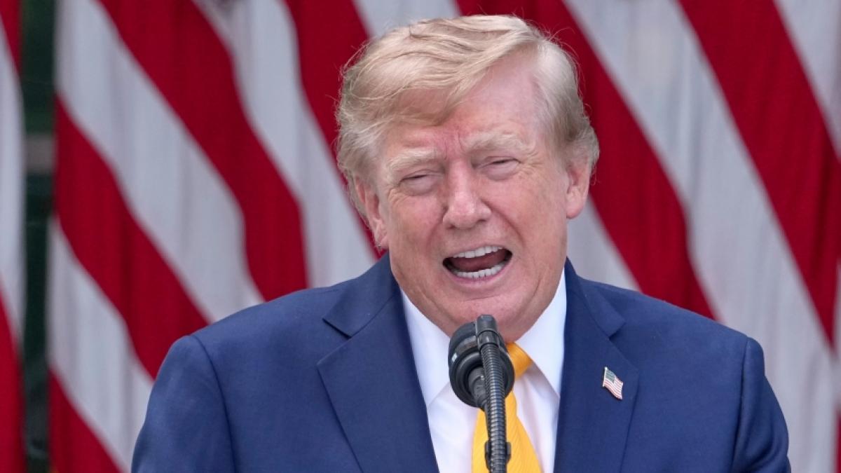 Donald Trump l&auml;sst seine Mitarbeiter einem Bericht zufolge verzweifeln. (Foto)