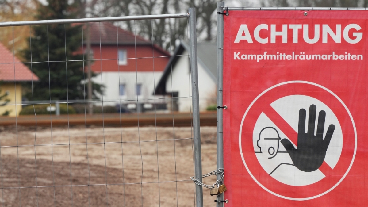 &Uuml;ber das Mobile Warnsystem wurde der Fund von Kampfmitteln gemeldet (Symbolbild). (Foto)