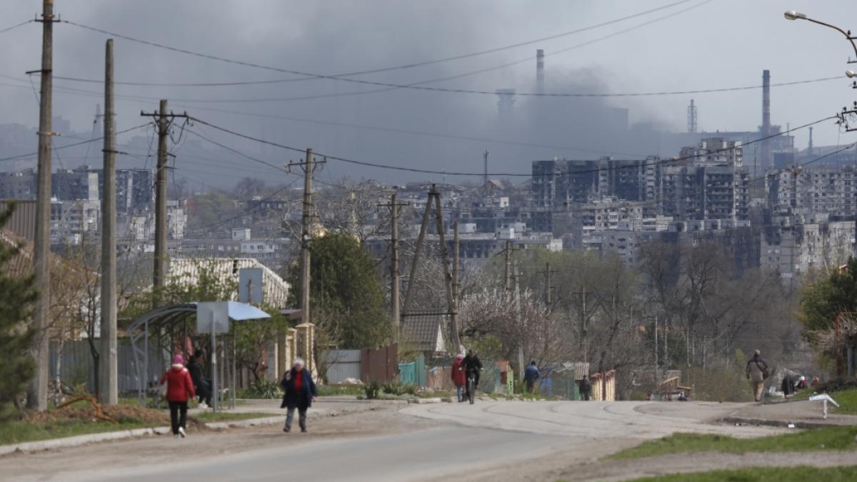 Die Hafenstadt Mariupol wurde im Ukraine-Krieg fast komplett zerst&ouml;rt. Aktuell wird sie von den Russen besetzt. (Foto)