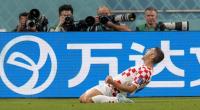 Kroatiens Andrej Kramaric jubelt nach seinem 2:1-Treffer gegen Kanada.