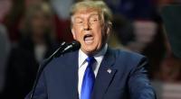 Donald Trump musste teilweise vor leeren Sitzen sprechen.