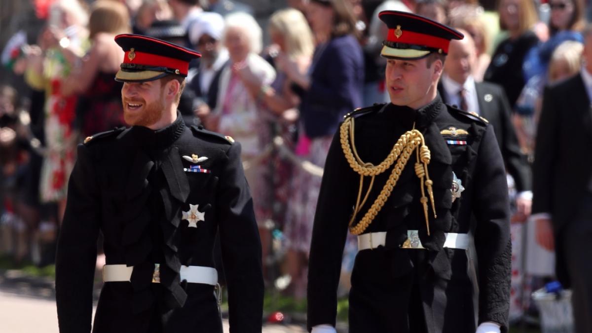 Bei Prinz Harrys Hochzeit mit Meghan Markle im Mai 2018 verstanden sich der Herzog von Sussex und Prinz William noch - inzwischen ist ein handfester Bruderkrieg ausgebrochen. (Foto)