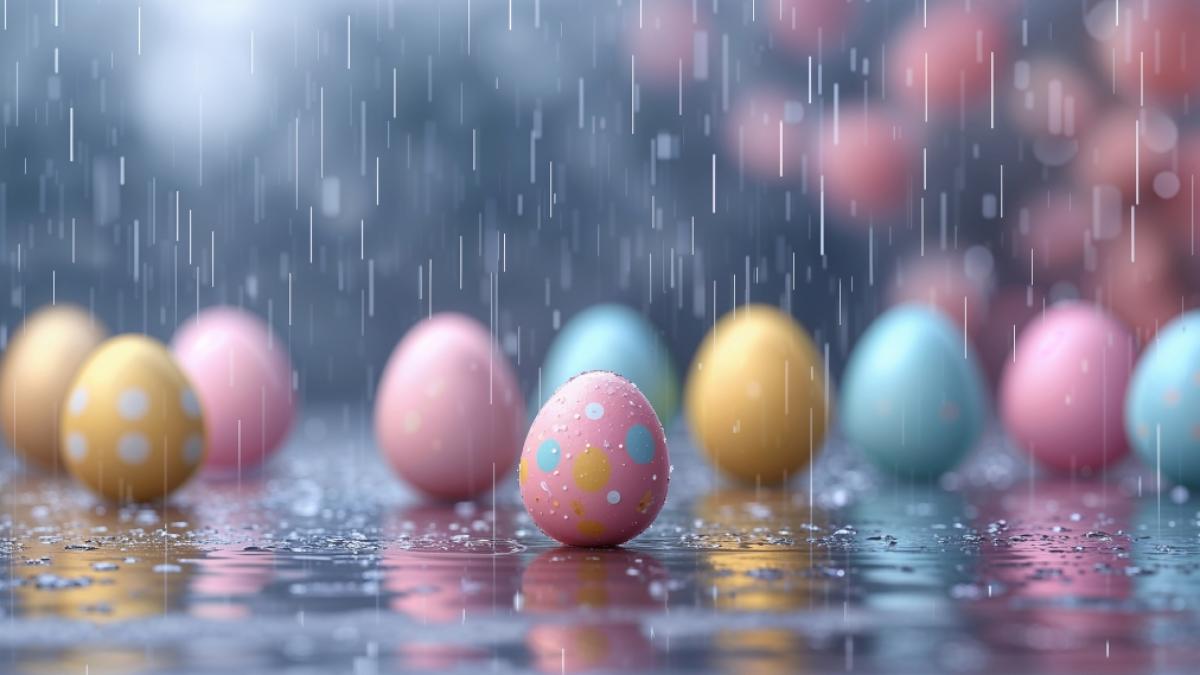 Das Wetter soll sich an Ostern 2025 &auml;u&szlig;erst wechselhaft zeigen. (Foto)