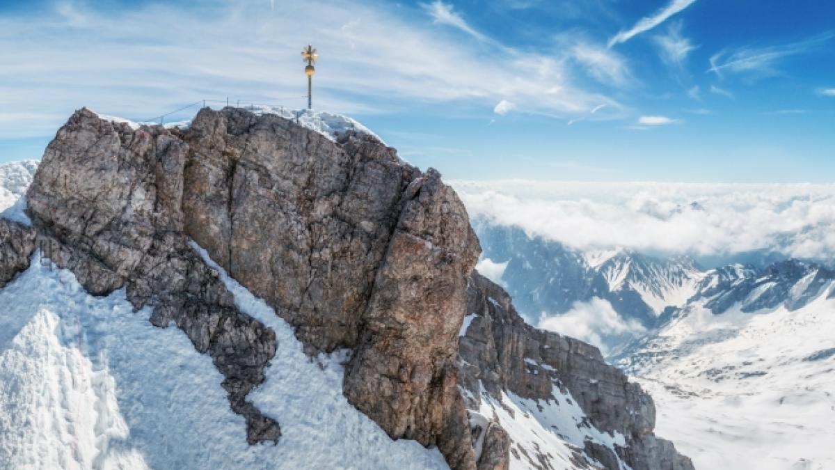 Ein deutscher Bergsteiger ist an der Nordwand der Zugspitze t&ouml;dlich verungl&uuml;ckt. (Symbolfoto) (Foto)