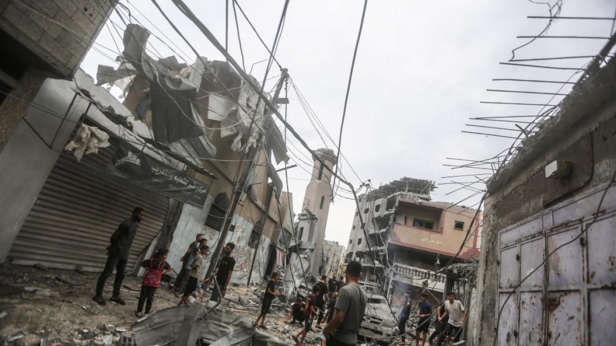 Israel reagiert auf den massiven Angriff durch die Hamas mit Luftangriffen im Gazastreifen. (Foto)