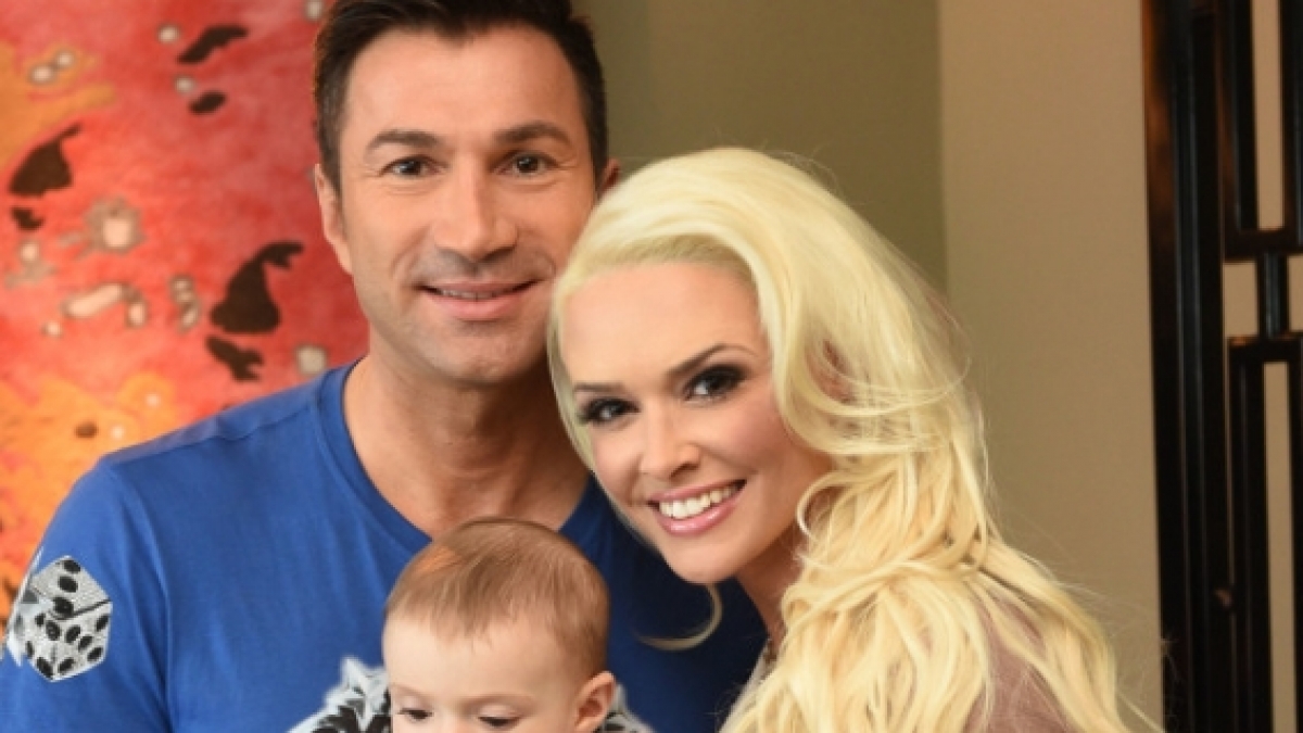 Daniela Katzenberger mit ihrem Mann Lucas Cordalis und der gemeinsamen Tochter Sophia. (Foto)