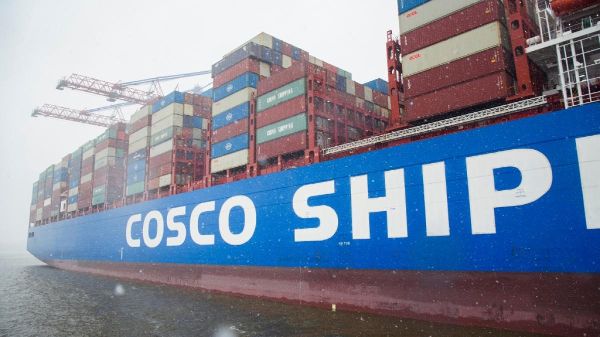 K&ouml;nnte China Drohnen auf Containerschiffen von COSCO f&uuml;r einen Angriff auf die USA verstecken? (Foto)
