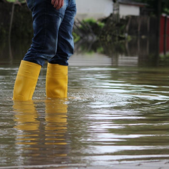 Schauerfront im Anmarsch - hier drohen Hochwasser und Überschwemmungen