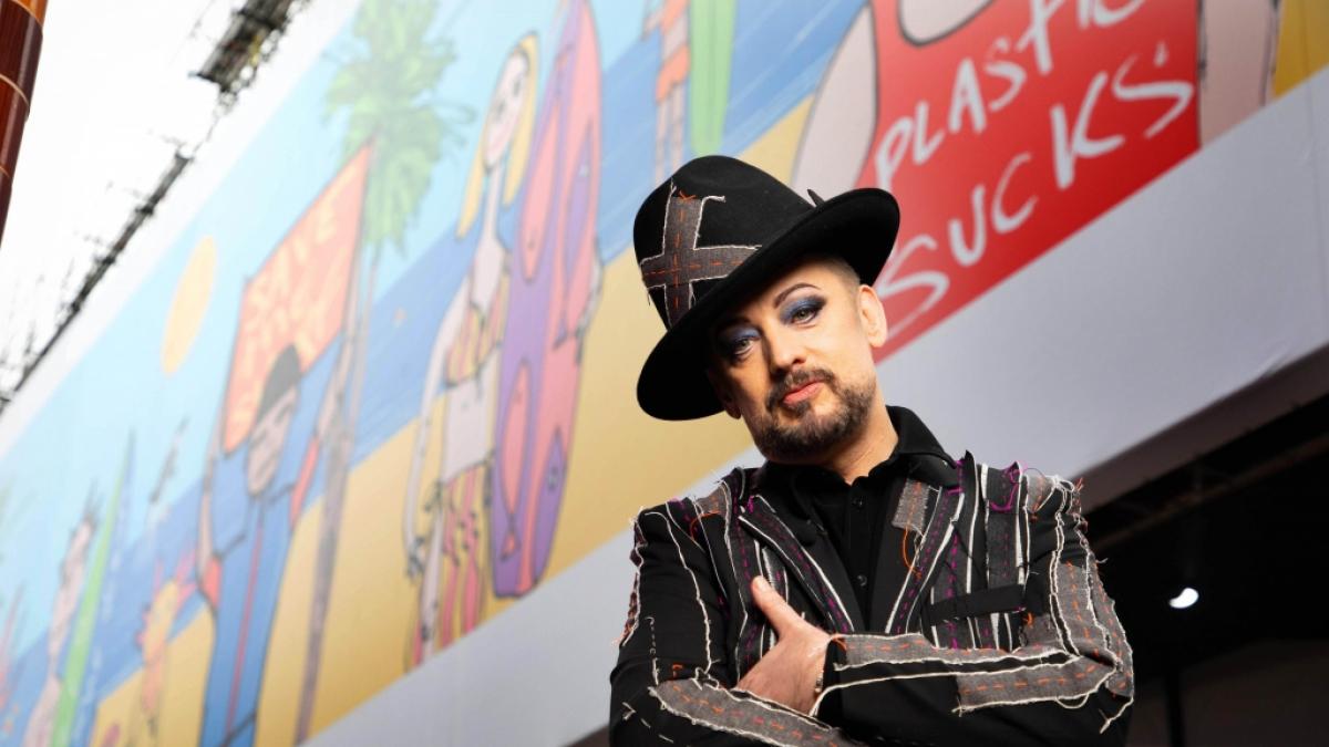 S&auml;nger Boy George soll in das britische Dschungelcamp einziehen. (Foto)