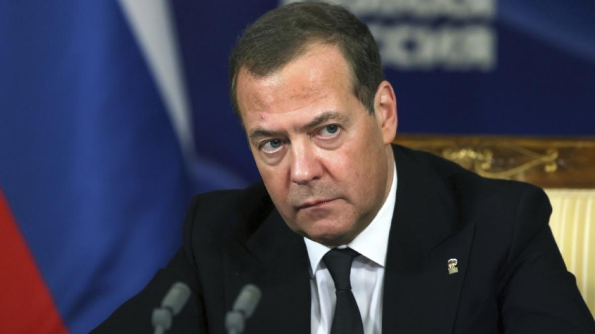 Dmitri Medwedew f&auml;llt seit Beginn des Ukraine-Krieges mit markigen Worten auf. (Foto)