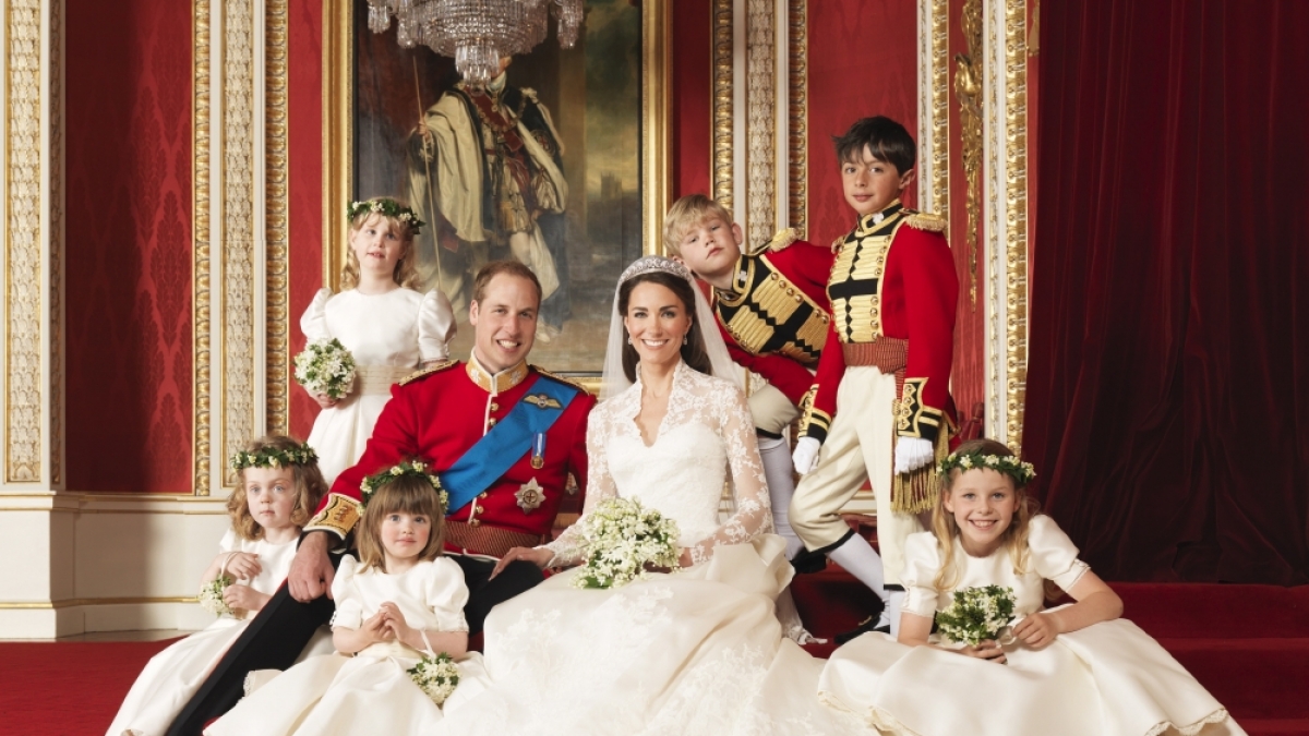 Prinz William und Herzogin Kate kurz nach ihrer Hochzeit im Jahr 2011. (Foto)