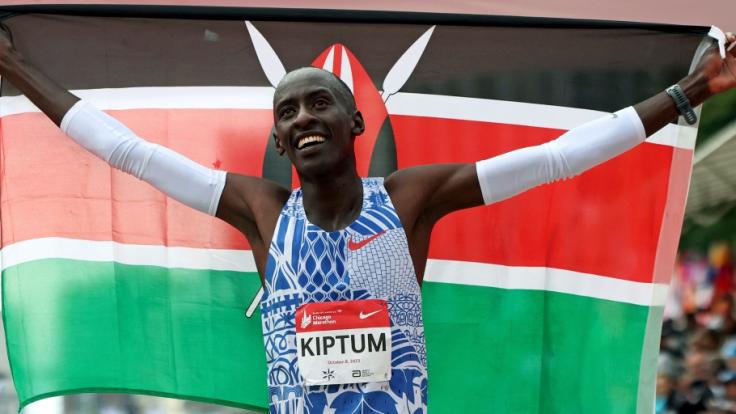 Marathonläufer Kelvin Kiptum wurde nur 24 Jahre alt.