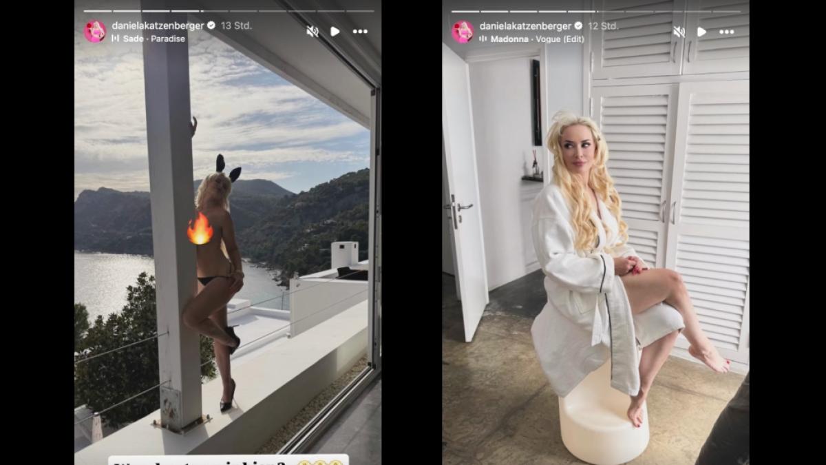 Daniela Katzenberger heizte die Ger&uuml;chtek&uuml;che auf Instagram an. (Foto)