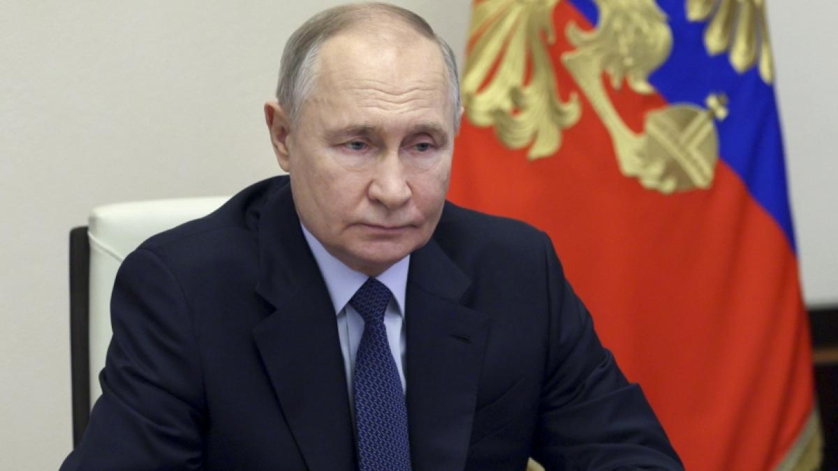 Seit Februar 2022 f&uuml;hrt Wladimir Putin Krieg gegen die Ukraine. (Foto)
