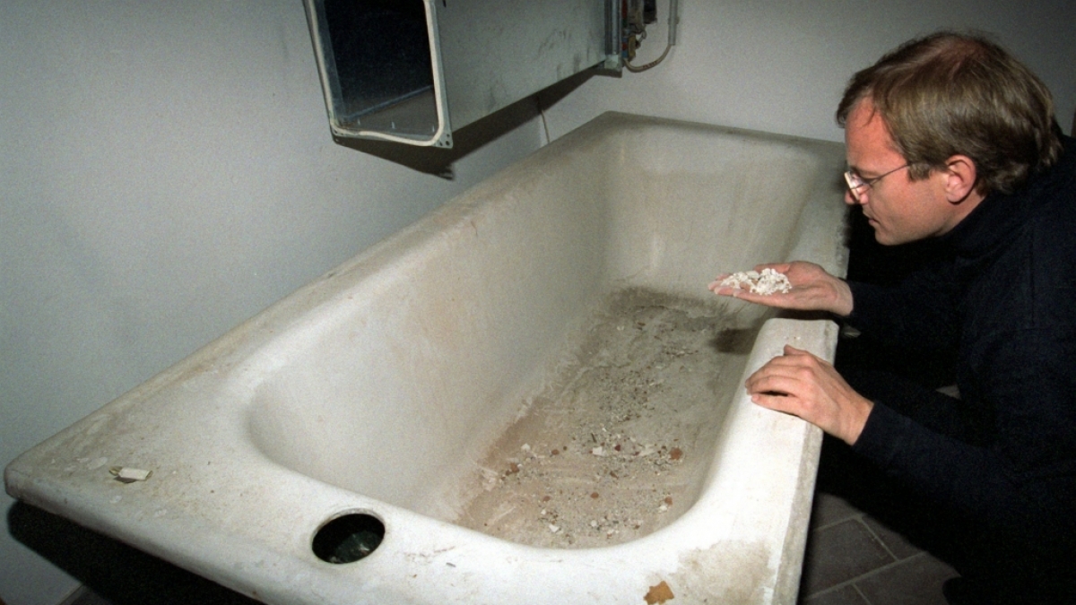 Ein Bild der einstigen Hitler-Badewanne: Sie steht in der Hochschule f&uuml;r Musik und Theater M&uuml;nchen. (Foto)